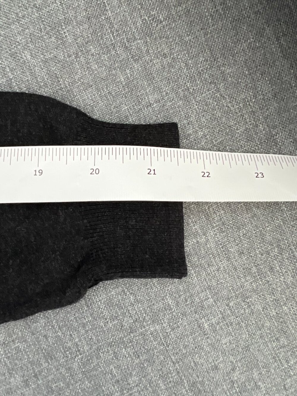 H&M Fine-Knit Turtleneck Sweater in Charcoal Gray Size M - Picture 10 of 11
